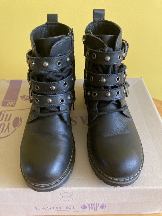 Botki ze skóry Lasocki Young r.31