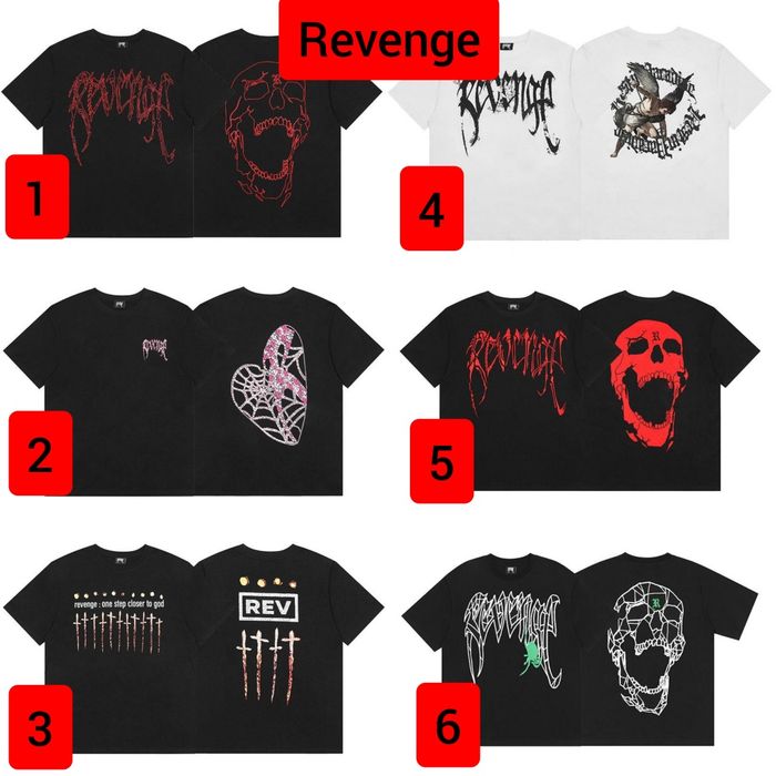 БЕЗ ПЕРЕДОПЛАТ ‼️Футболки Revenge , Vlone , Evisu , Polar / ТОП ЯКІСТЬ