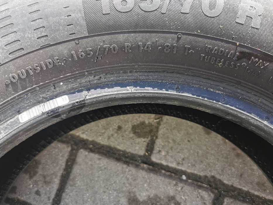 2x Opona Letnia Continental ContiEcoContact 5 165/70 R14 81T