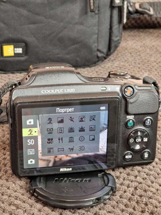 Nikon Coolpix L820 SuperZoom 30x Комплект з Eneloop + сумка, флешка