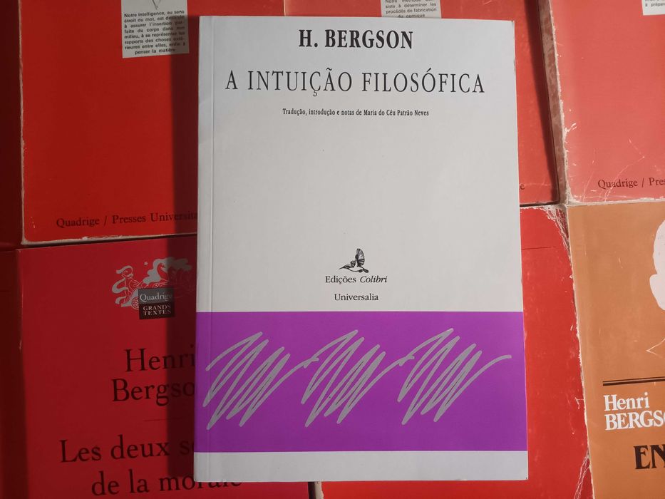 Bachelard e Bergson Vários Livros