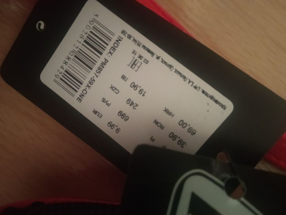 Nowy portfel różowo granatowy cropp prezent