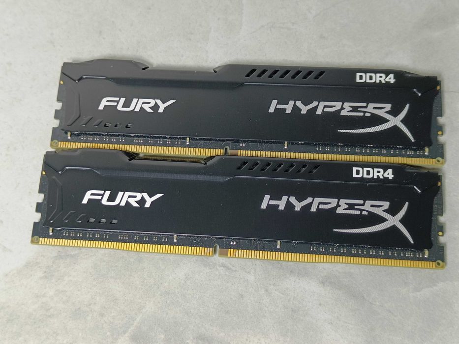 Оперативна память HyperX FURY DDR4 8GB 16GB 2133MHz У РОБОЧОМУ стані