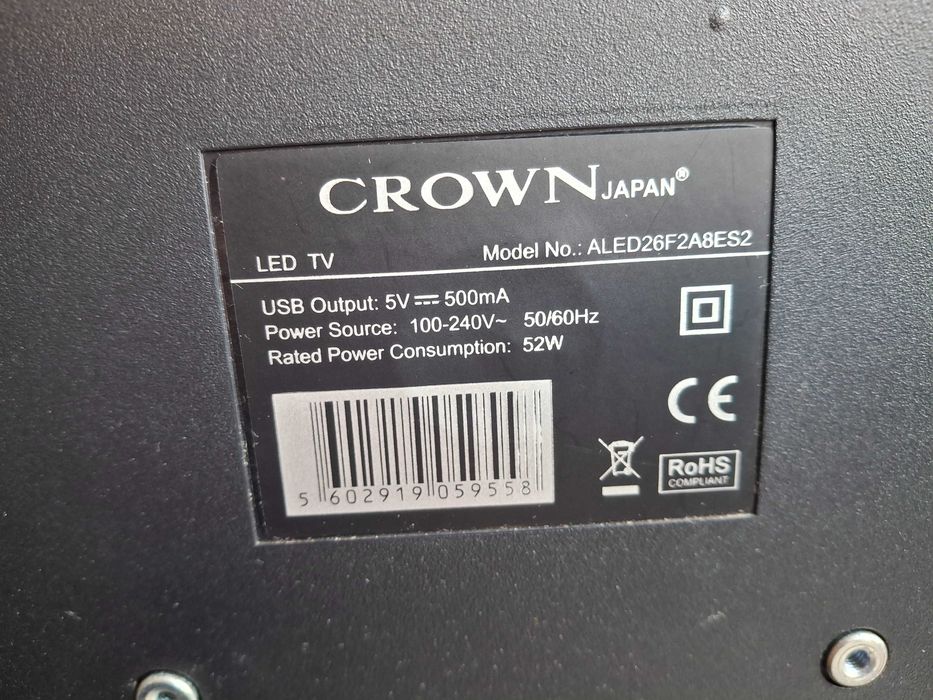 TV LED Crown 26 polegadas.