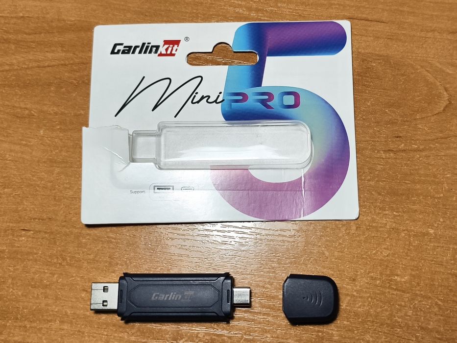 Carlinkit Mini 5 Pro Безпровідний CarPlay та Android Auto