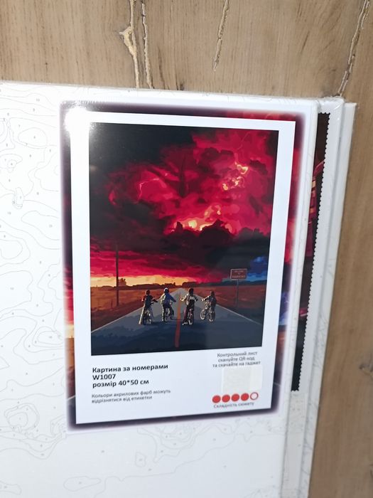 Картина за номерами Дивні дива, ОСД, Stranger things