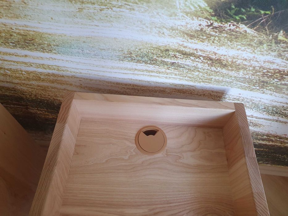 Szafki nocne 2x Lite drewno jesionowe