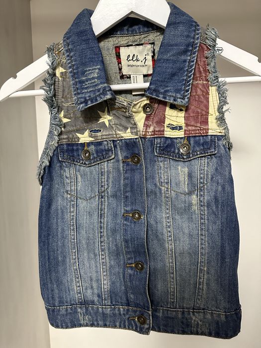 Джинсовий жилет