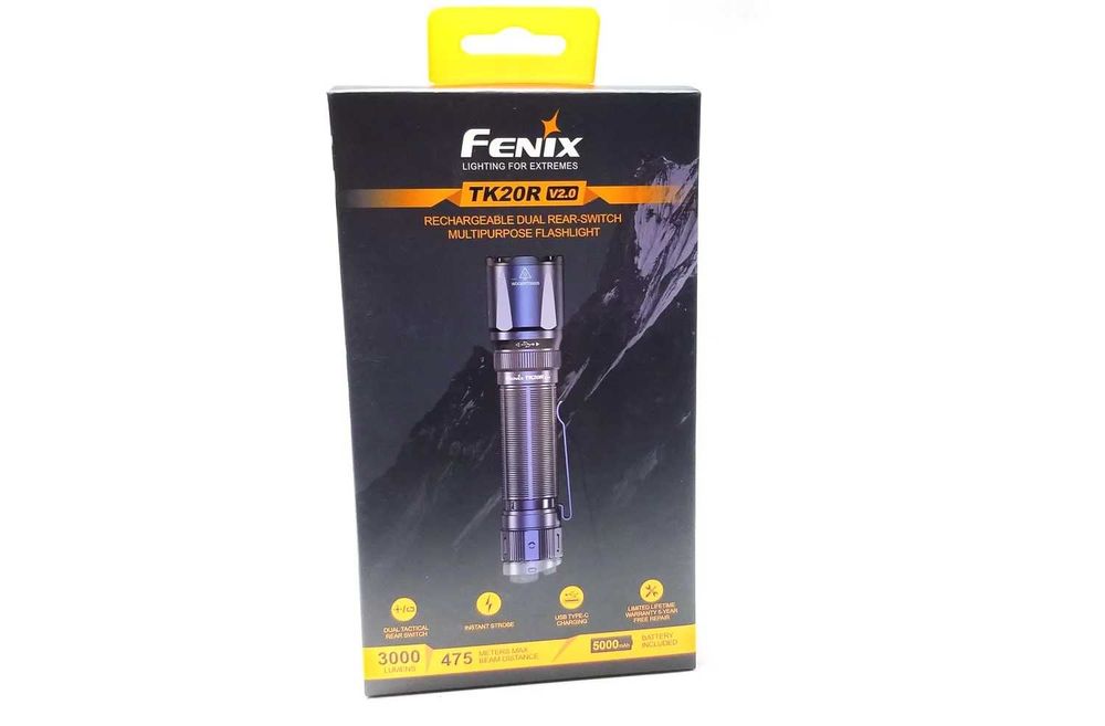Fenix TK20R V2.0 Ліхтар Тактичний (3000 Люмен 475 М.) ГАРАНТІЯ 5 РОКІВ
