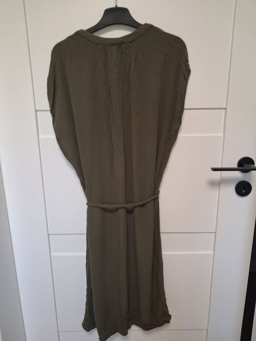 H&M sukienka khaki damska S