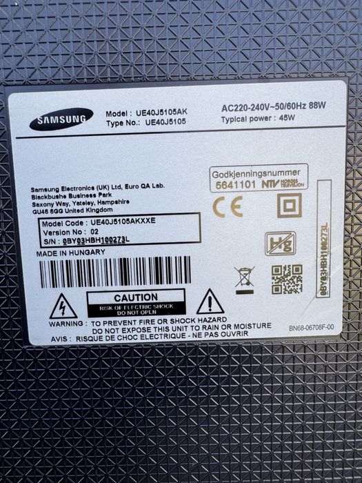 Телевізор Samsung 40 дюймів (00134)