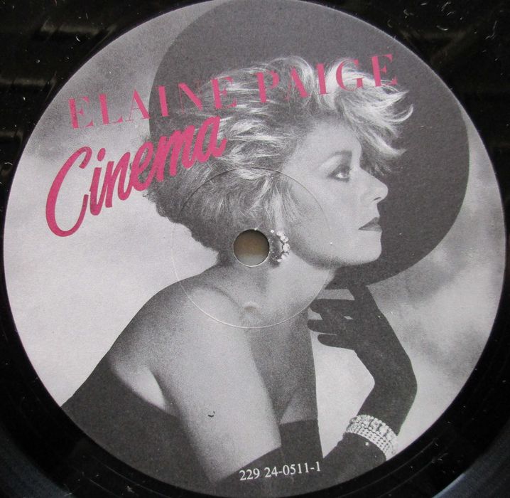 Elaine Paige - - - - - Cinema - - - - - LP