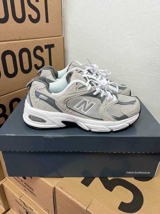 Кроссовки New Balance 530 Grey white / Нью Беленс 530 серые белые 38 39 40 41 42