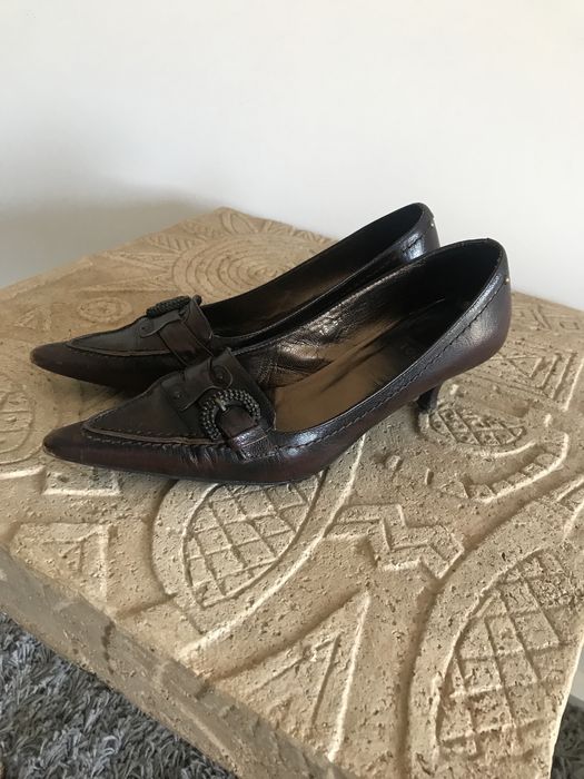 Sapato castanho da LODI