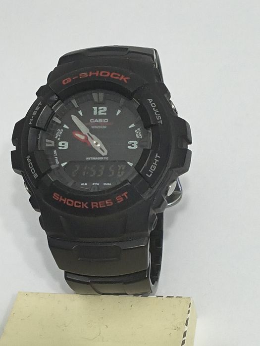 Casio G-Shock G-100-1BV - sprawny, solidny, klasyk