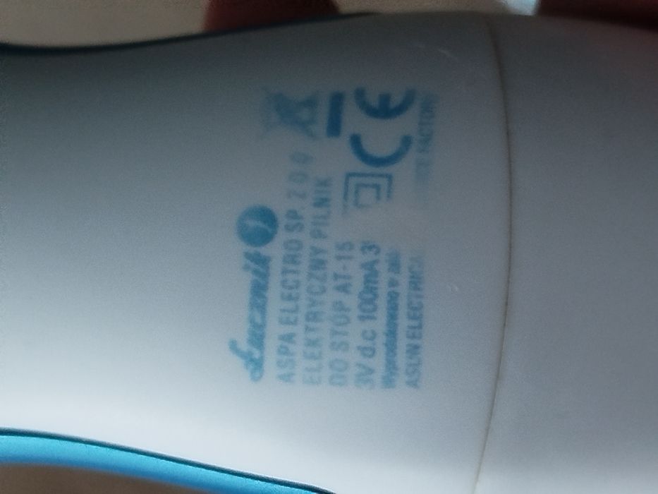 Łucznik Braun elektryczna tarka do stóp i masażer do twarzy
