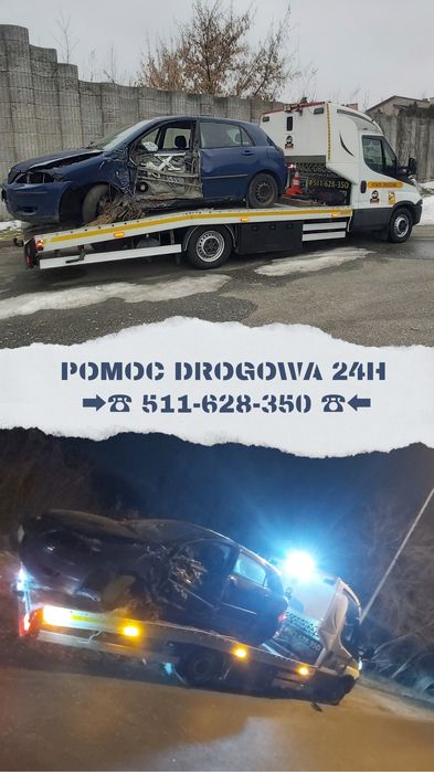 POMOC DROGOWA 24H Holowanie A2 Usługi Transportowe Kraj WYNAJEM LAWET