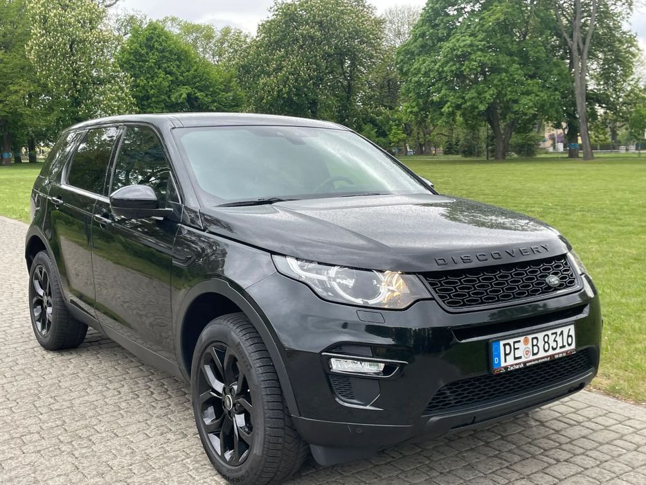 Land Rover Discovery Sport BLACK 4x4 AUTOMAT 2.0TD4 E-Capability Serwis 1-właśc Zadbany !