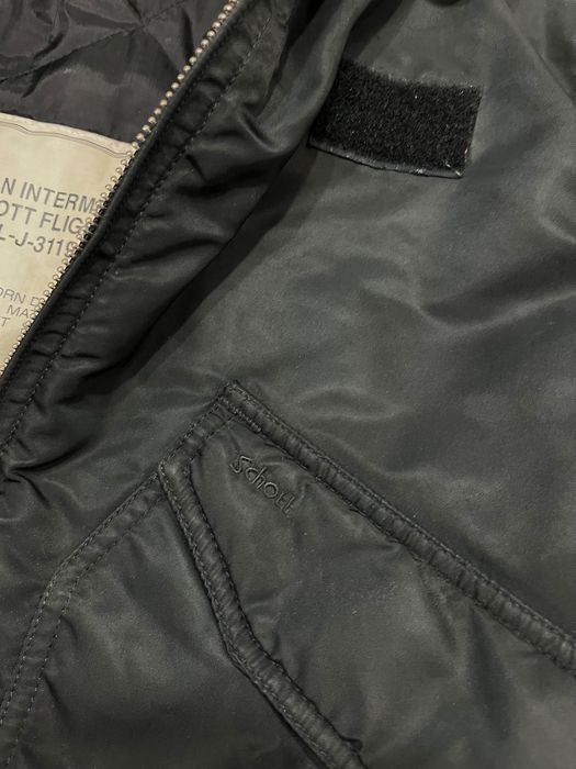 Бомбер/харік schott nyc cwu 45 lonsdale, fred perry