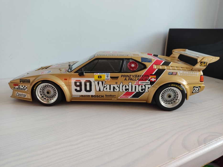 Model samochodu 1:12 BMW M1 GR.B Le Mans 1983 Minichamps