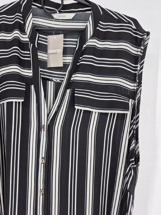 Tunika w paski zwiewna George 48 20 4XL nowa
