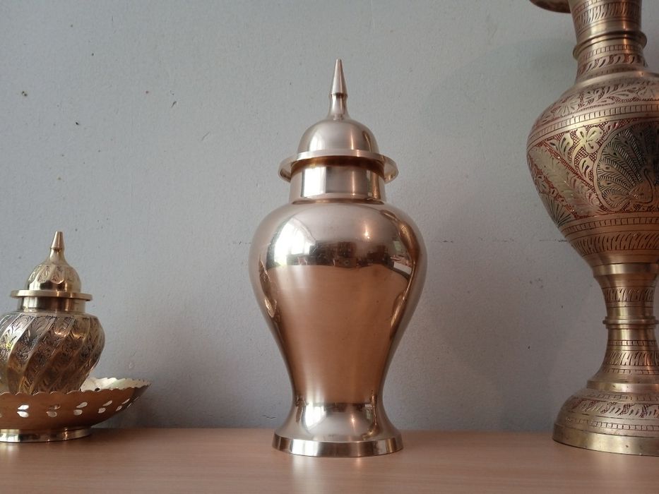 waza urna mosiądz made in India