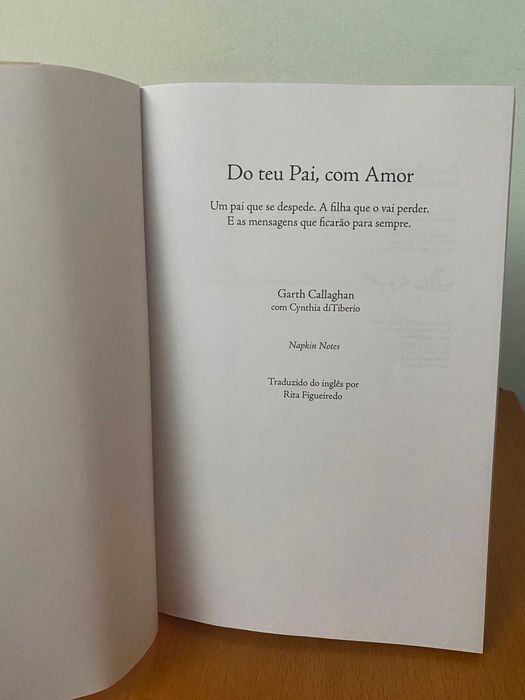 Do Teu Pai com Amor - Garth Callaghan