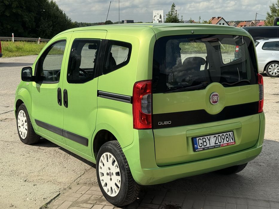 Fiat Qubo 1.4 B 87 KM 2008 R 153 TYŚ KM KLIMA Sprowadzony ZAREJESTROWANY Gwarancja