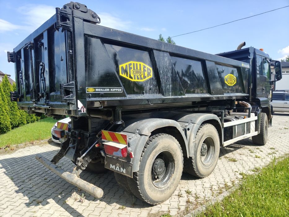 Man TGS 33. 440 wywrotka 6x4 bortmatic hydroburta klapodrzwi