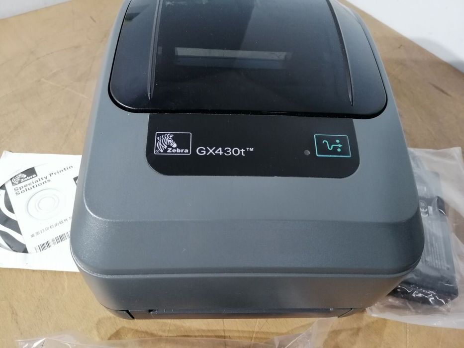ZEBRA GX430t / GK430 - термотрансферный принтер c термоголовой 300dpi.