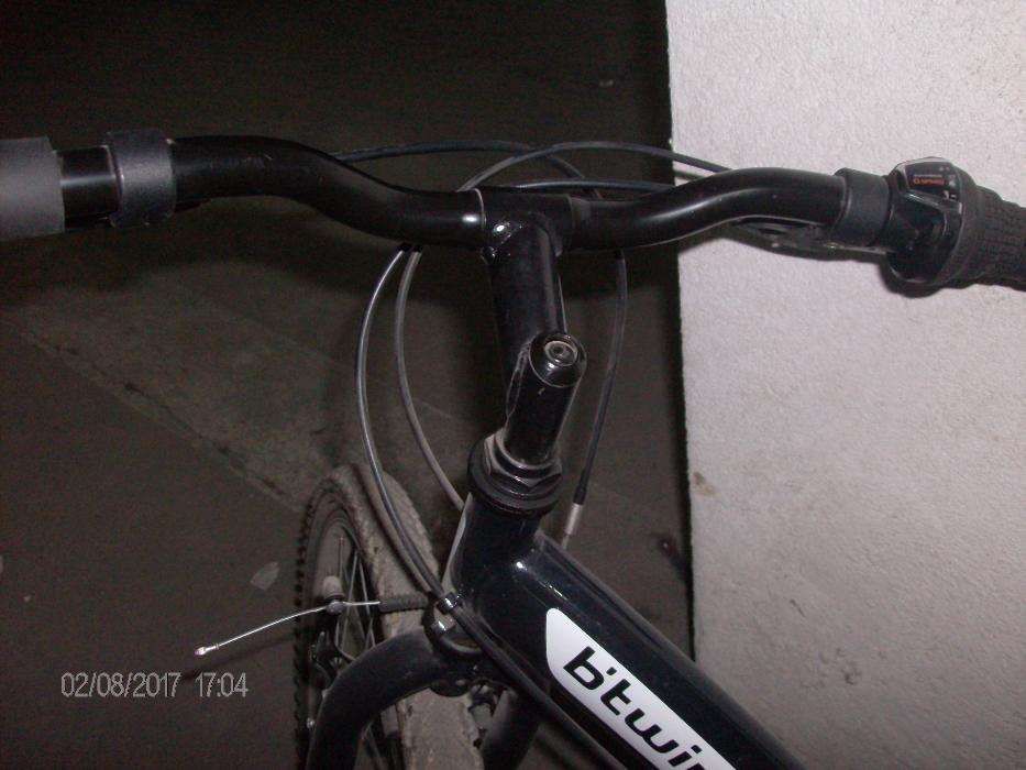 Bicicleta Btwin Preta Roda 24 Nova