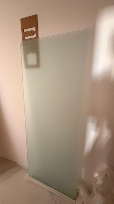 HOMCOM Porta de Correr de Vidro 77,5x205