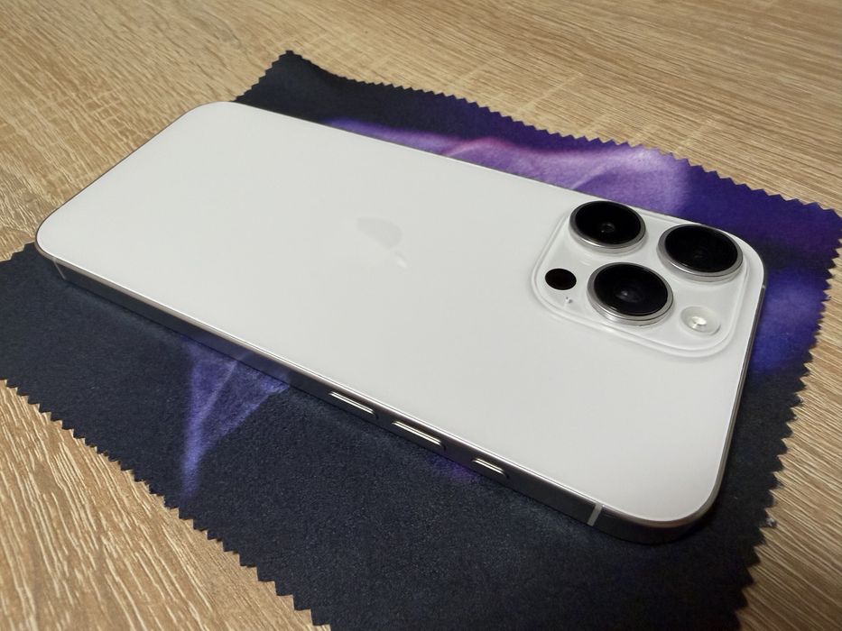 ІДЕАЛ! Iphone 16 pro max 256GB white titanium АКБ 100% + ГАРАНТІЯ