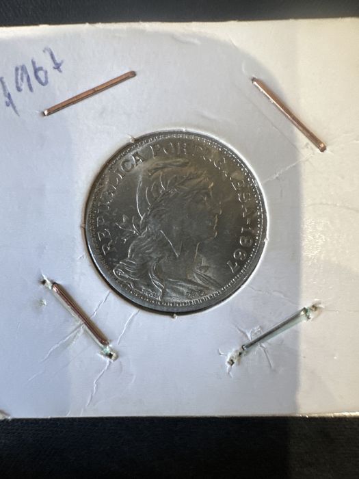 Moeda de 50 centavos 1967 flor de cunho
