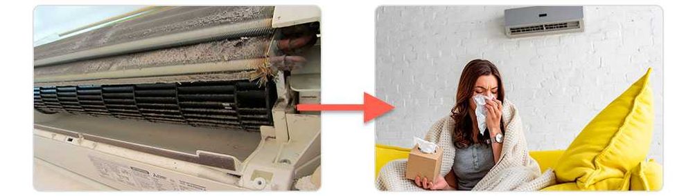 Професійне обслуговування кондиціонерів із іонізацією