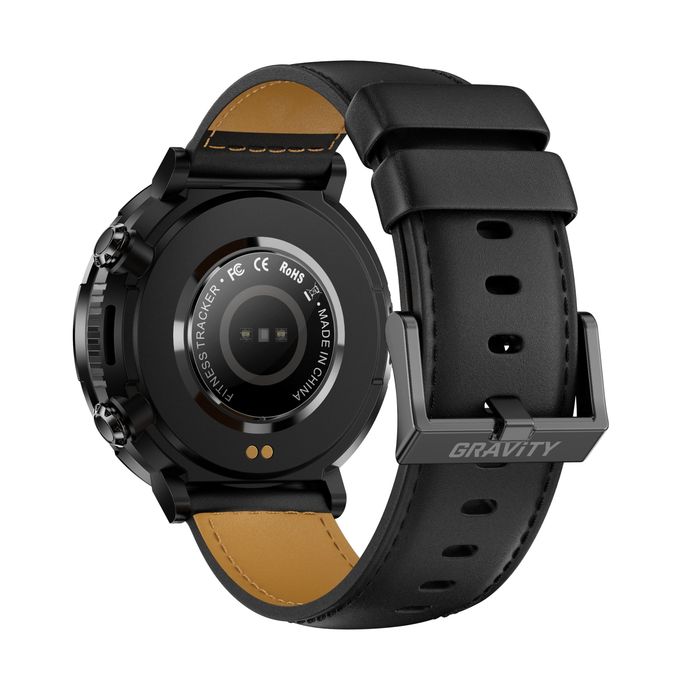 smartwatch gravity gt21-3 + czarny pasek silikonowy