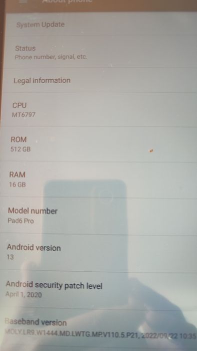 Tablet  Pad6 Pro444404453134848002