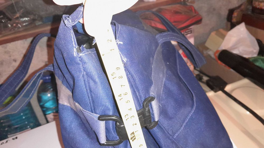 Сумка базарная хозяйственная большая плотная 40 литров