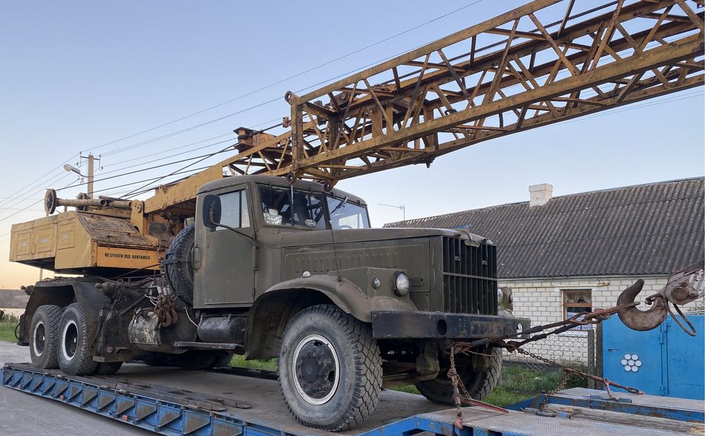 Краз 256 Електрокран  кс