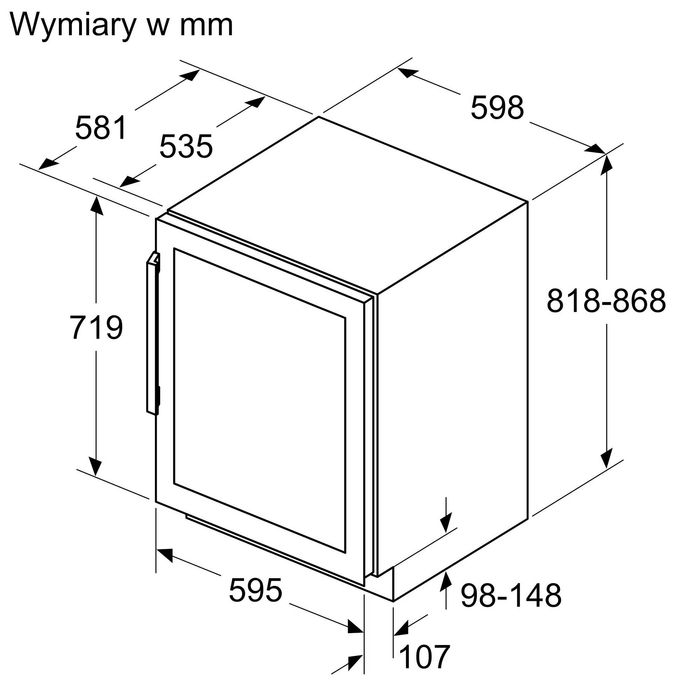 Winiarka Siemens KU21WAHG0