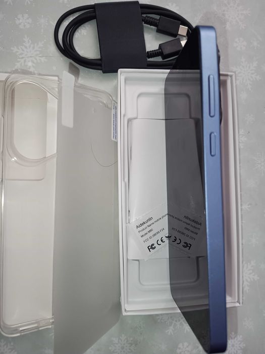 Telemóvel mod. F24 Android 128GB RUM+6GB RAM, Smartpone novo, na caixa