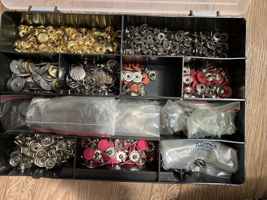 Кнопки, заклепки