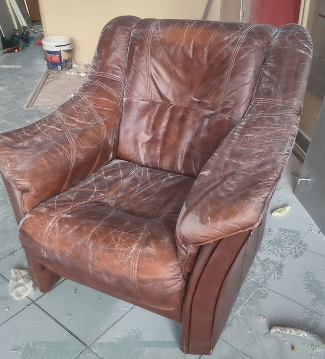 Oddam fotel skórzany zabdarmo