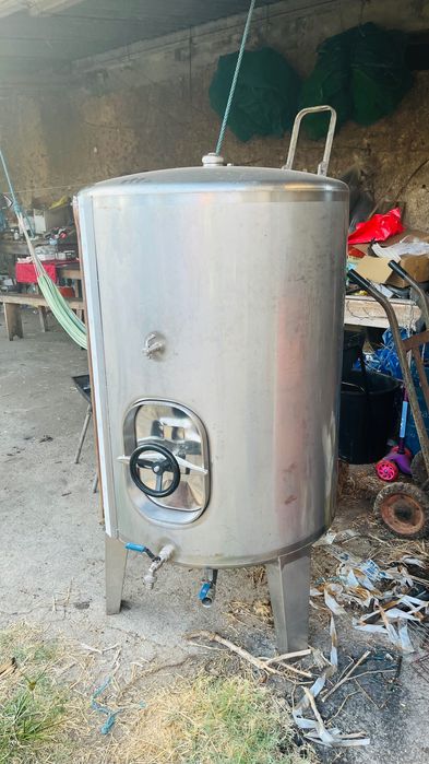 Cuba de inox 550l