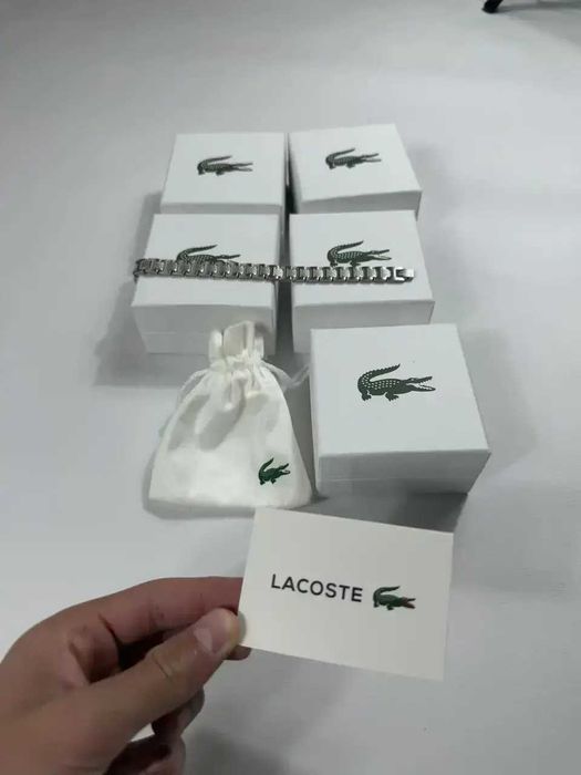 Чоловічий браслет Lacoste - Подарункове пакування, браслет із нержавіючої сталі