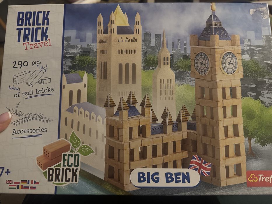 Brick Trick buduj z cegły big ben