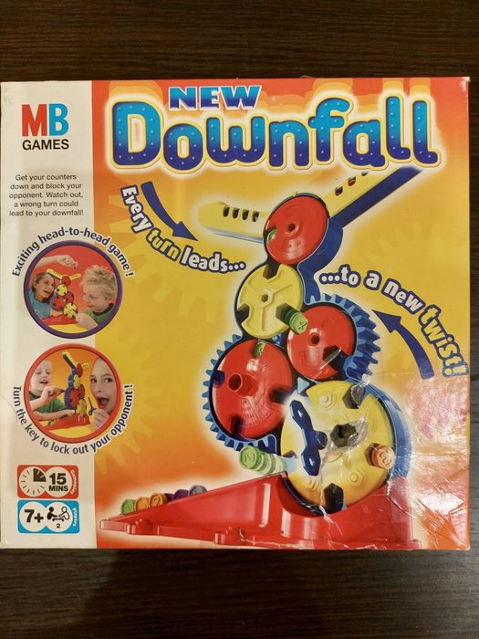Настольная игра DOWNFALL, весёлый спуск
