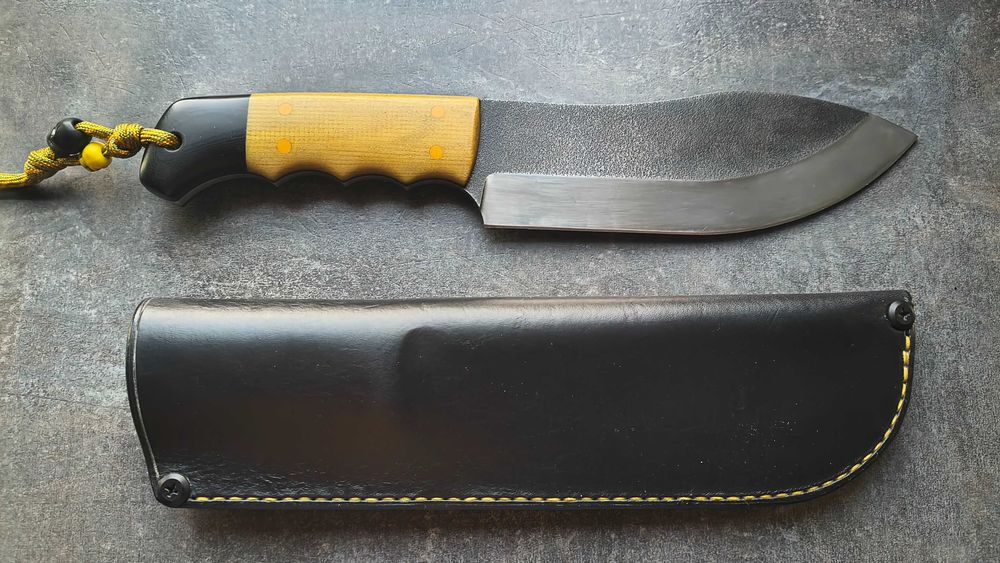 Nóż ZZ Custom Knives, SCAGELL, G10, micarta