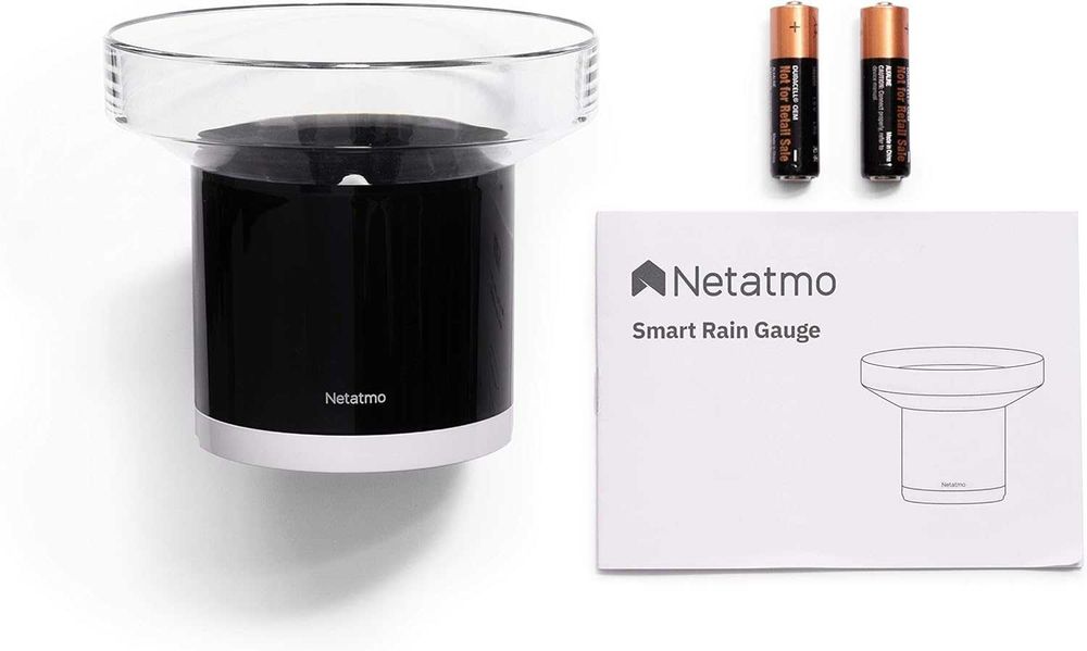 Опадомір метеостанція Netatmo | Бездротове підключення до метеостанції
