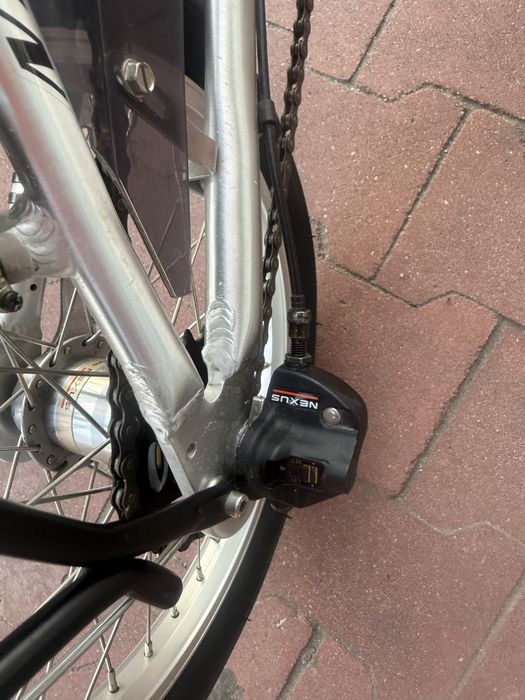 2 rowery 14 składaki 3 biegi aluminiowe